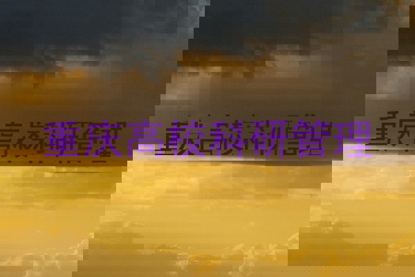 重庆高校科研管理