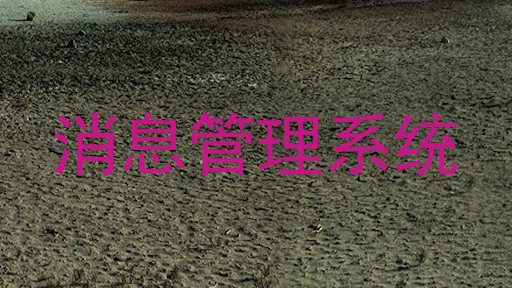 消息管理系统