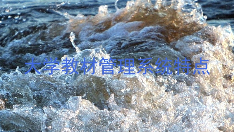 大学教材管理系统特点
