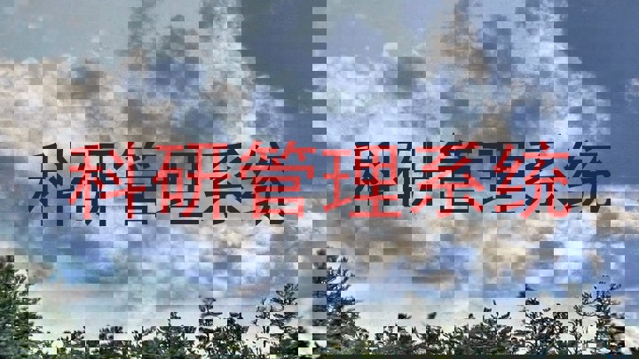 科研管理系统