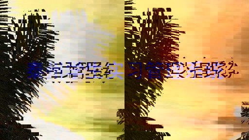 泰州学生实习管理系统