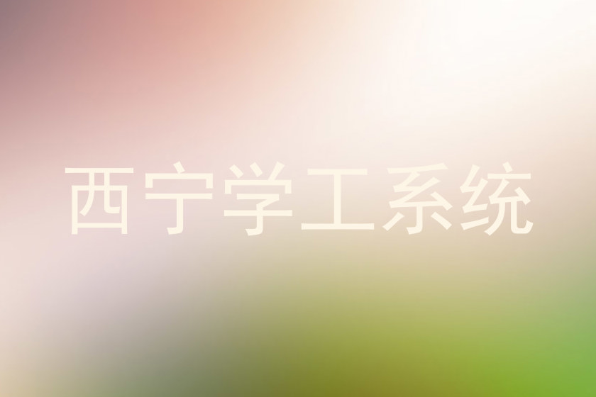 西宁学工系统