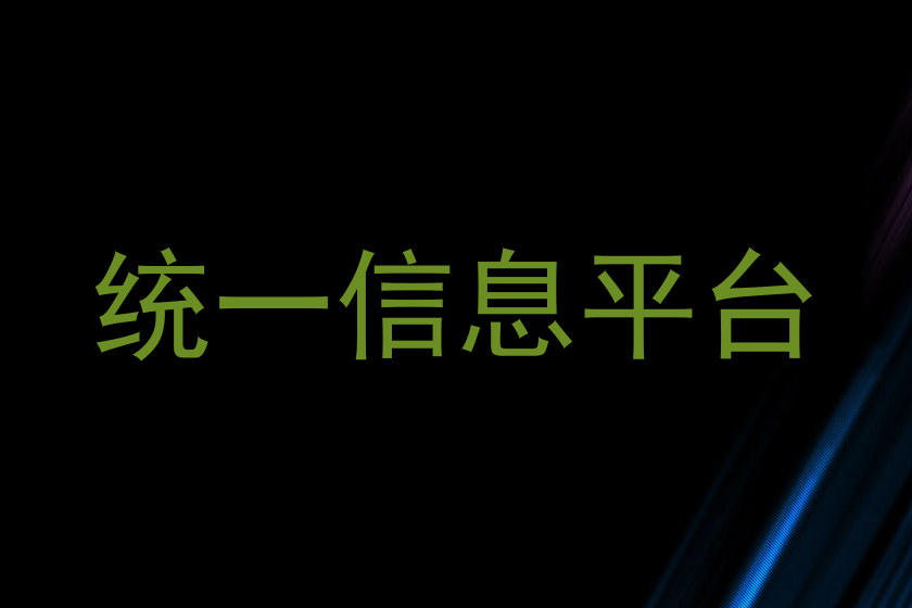 统一信息平台