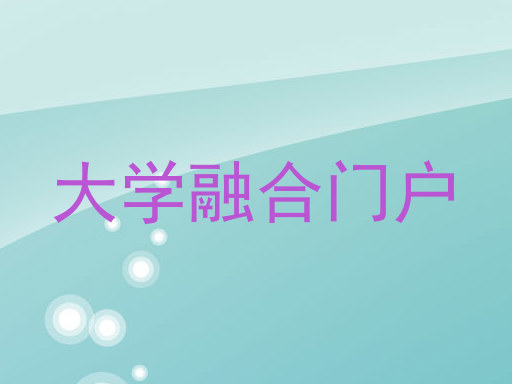 大学融合门户