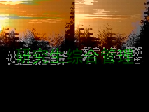 研究生综合管理