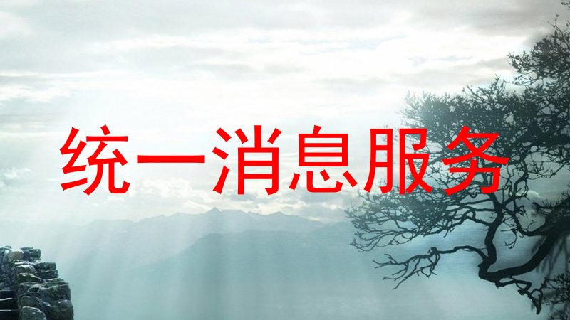 统一消息服务