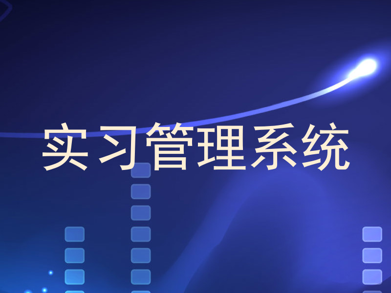 实习管理系统