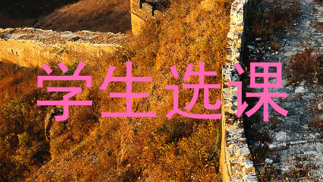 学生选课