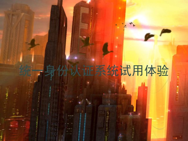 统一身份认证系统试用体验
