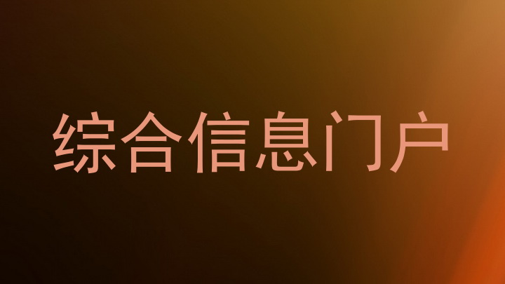 综合信息门户