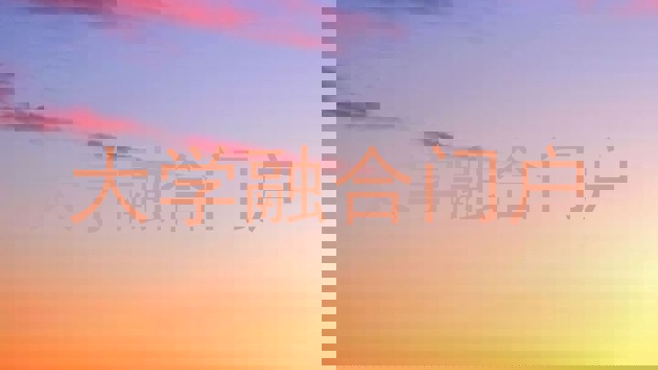 大学融合门户