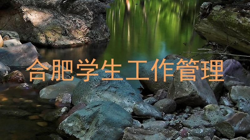 合肥学生工作管理