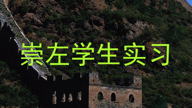 崇左学生实习