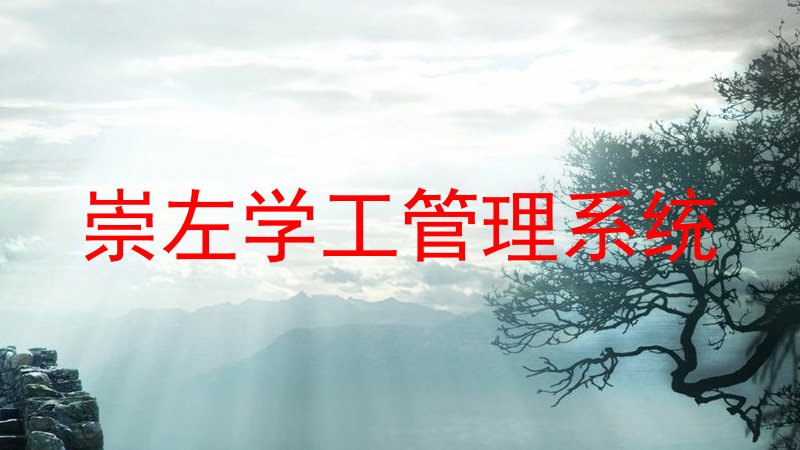 崇左学工管理系统