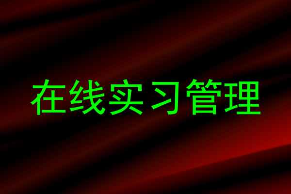 在线实习管理