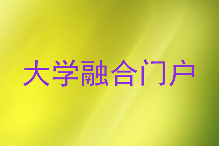 大学融合门户
