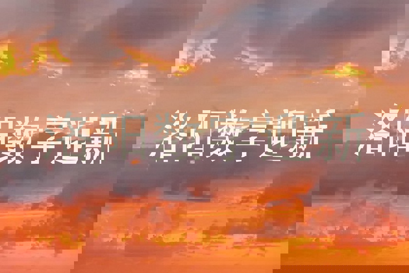 洛阳数字迎新