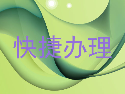 快捷办理