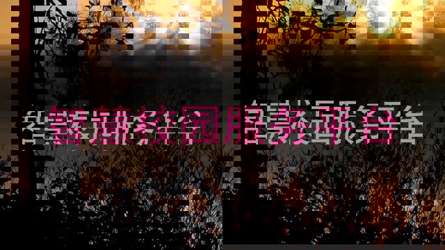 智慧校园服务平台