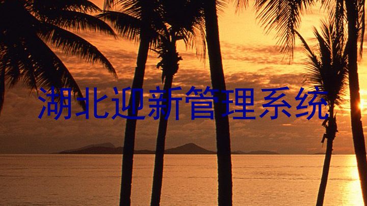 湖北迎新管理系统