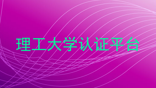理工大学认证平台