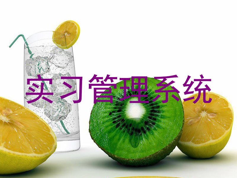实习管理系统