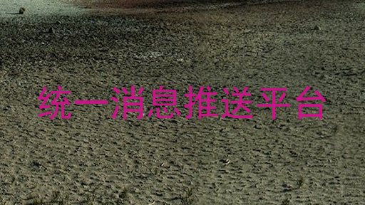 统一消息推送平台