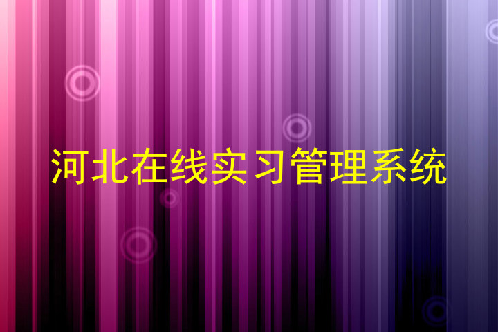 河北在线实习管理系统