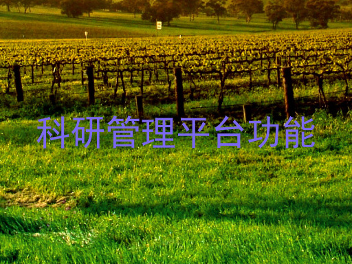 科研管理平台功能