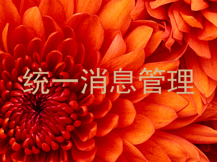 统一消息管理