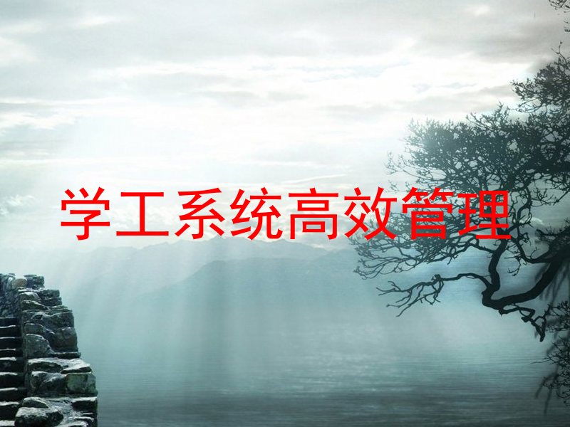 学工系统高效管理