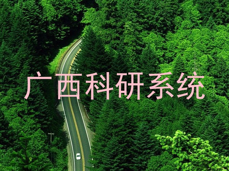 广西科研系统