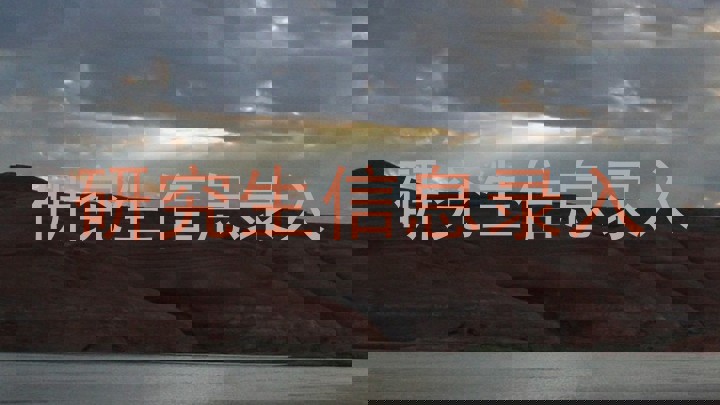 研究生信息录入