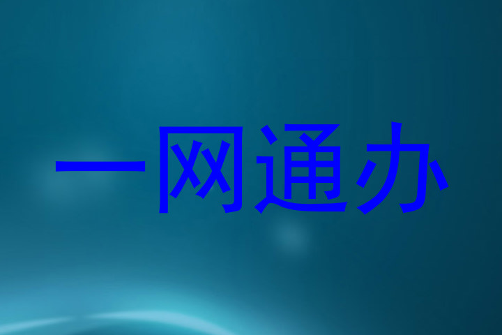 一网通办