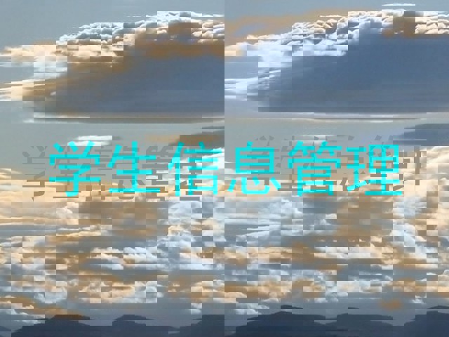 学生信息管理