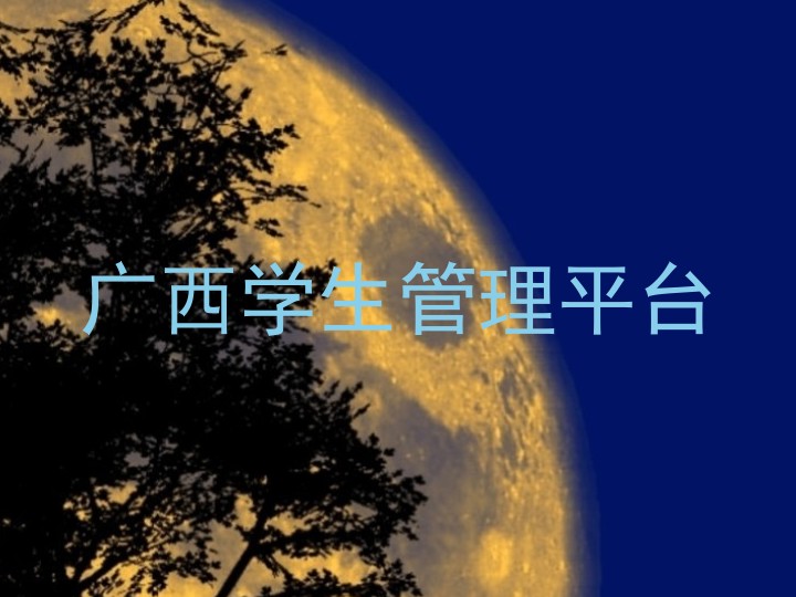 广西学生管理平台