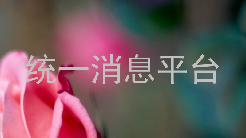 统一消息平台