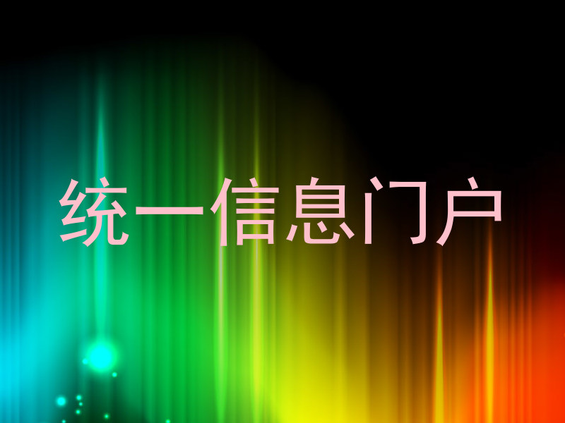 统一信息门户
