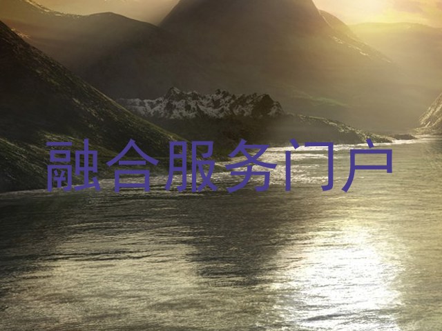 融合服务门户