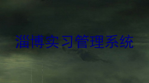 淄博实习管理系统
