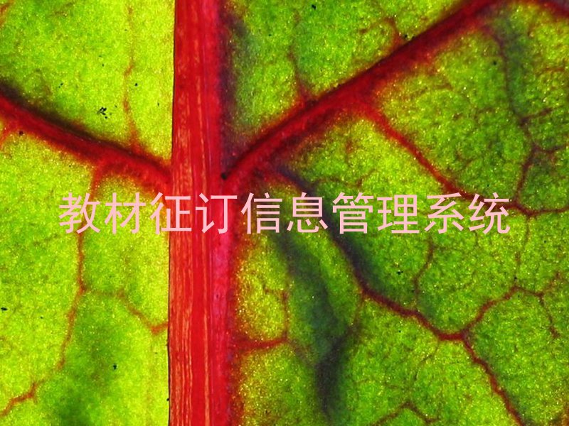 教材征订信息管理系统