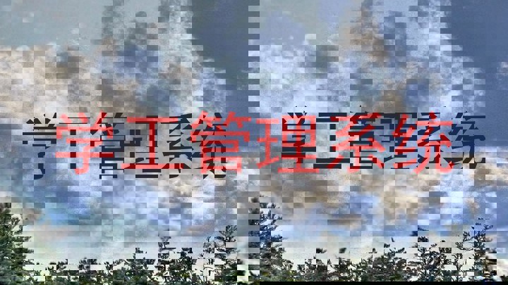 学工管理系统