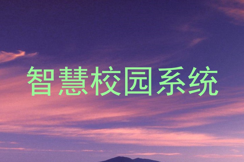 智慧校园系统
