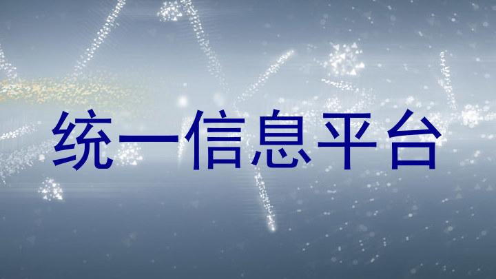 统一信息平台