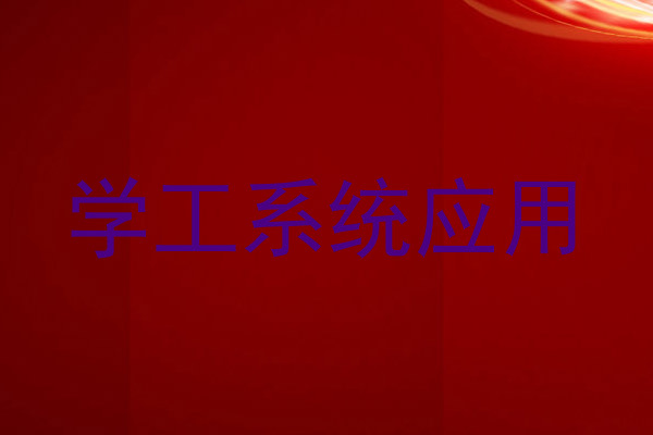 学工系统应用