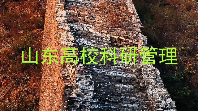 山东高校科研管理