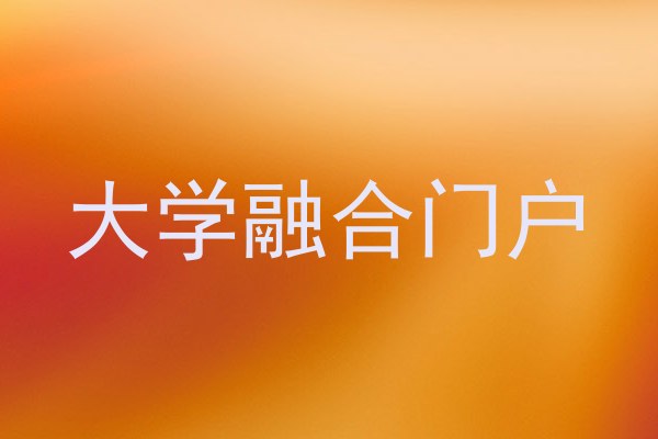 大学融合门户