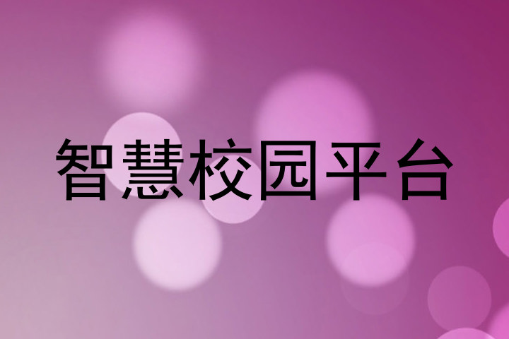 智慧校园平台