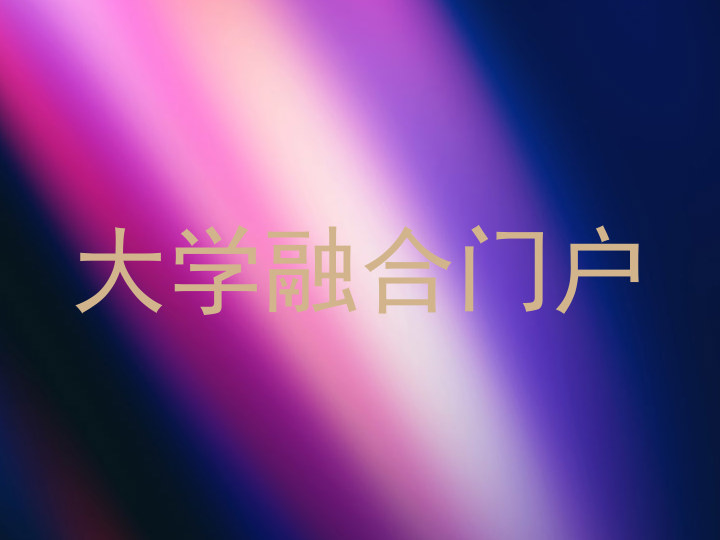 大学融合门户