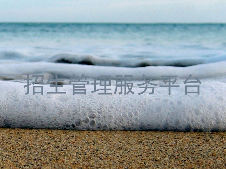 招生管理服务平台